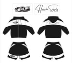 Huncho Supply Windbreaker Short Sets